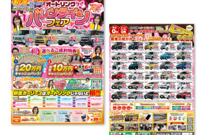 株式会社オートリンク　カーリースチラシ（2025年1月）
