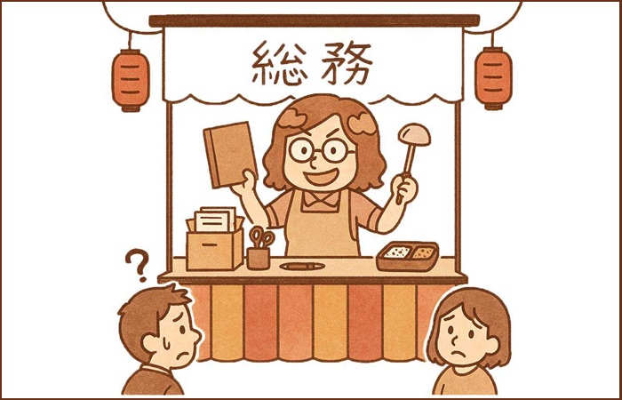 総務＝屋台骨＝オカン説